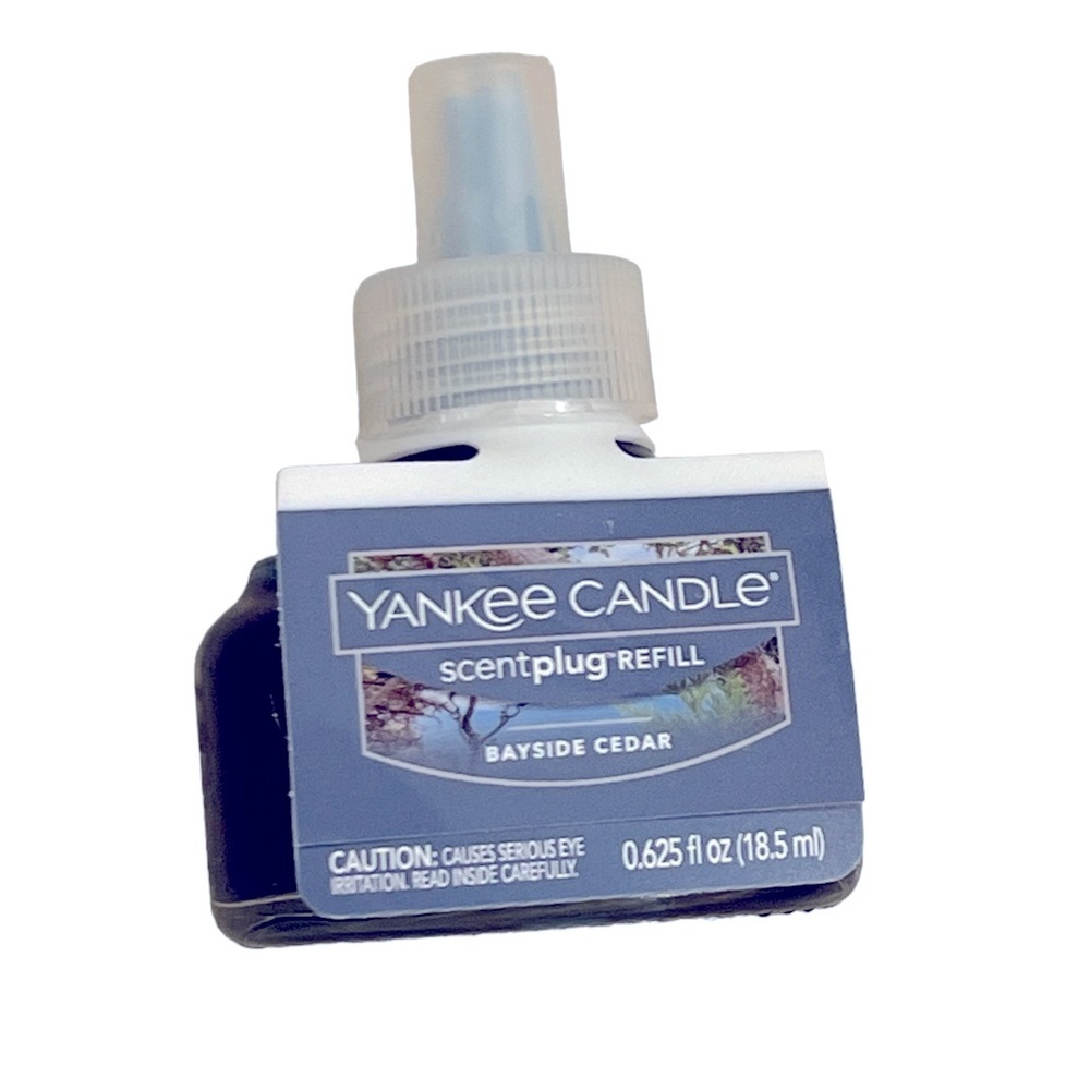 Yankee Candle BAYSIDE CEDAR Home Fragrance Scent Plug In Electric Refill New